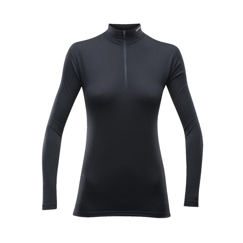 Tričko Devold BREEZE WOMAN HALF ZIP NECK