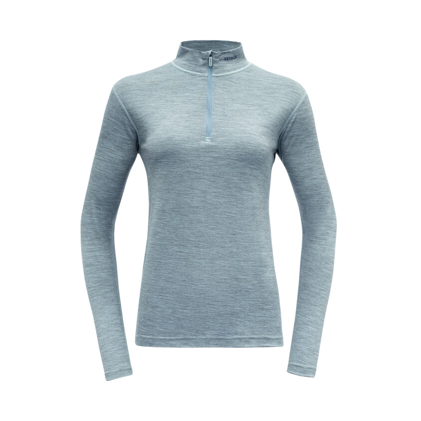 Tričko Devold BREEZE WOMAN HALF ZIP NECK