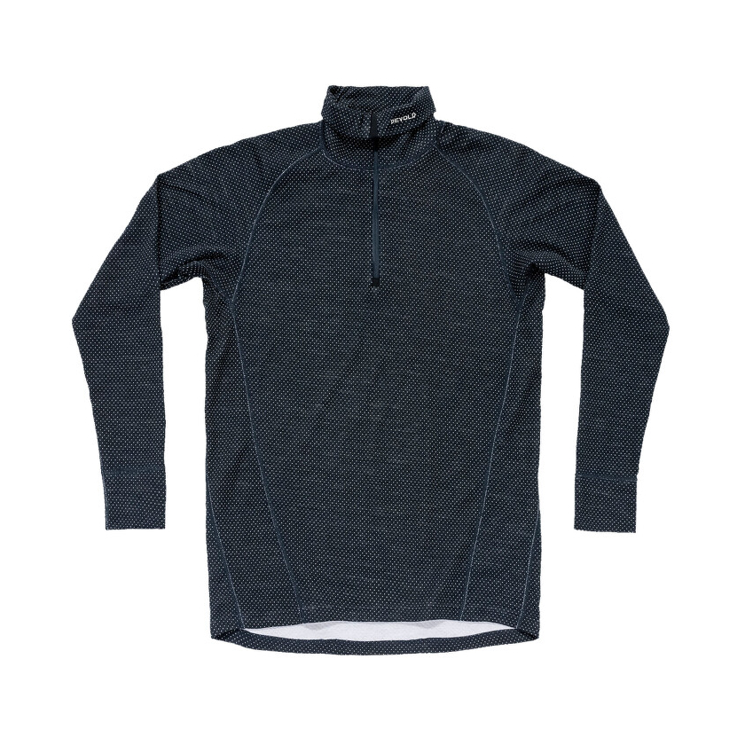 Tričko Devold DUO ACTIVEINO 205 ZIP NECK MAN