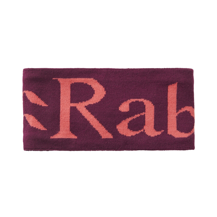 Čelenka Rab Rab Knitted Logo Headband