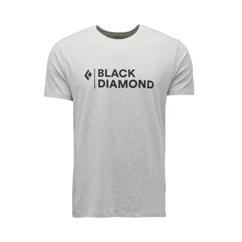 Tričko Black Diamond Men MINI STACKED SS TEE