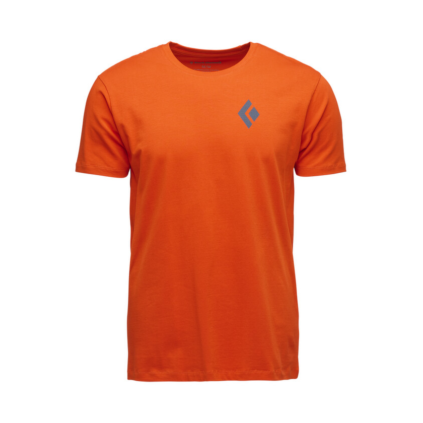 Tričko Black Diamond Men SS EQUIPMENT FOR ALPINIST TEE