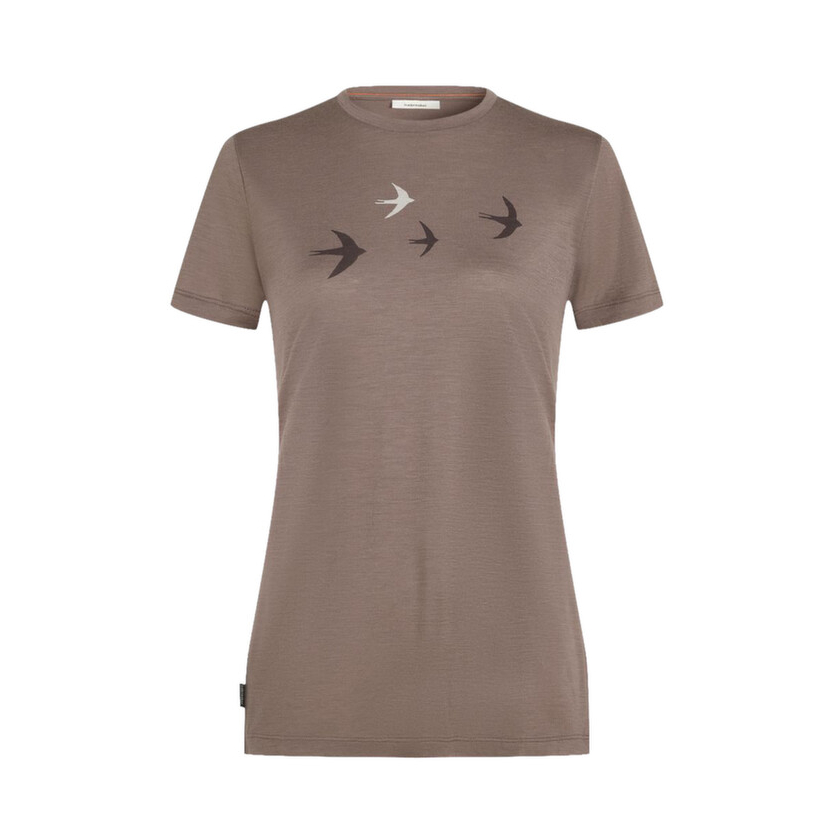 Tričko Icebreaker Women Merino 150 Tech Lite SS Tee Bird Transit