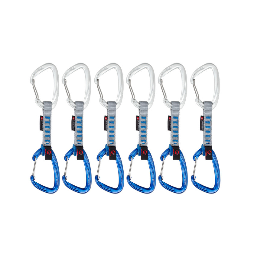 Expreska Komplet Mammut Crag Wire 10 cm Indicator 6-Pack Quickdraws