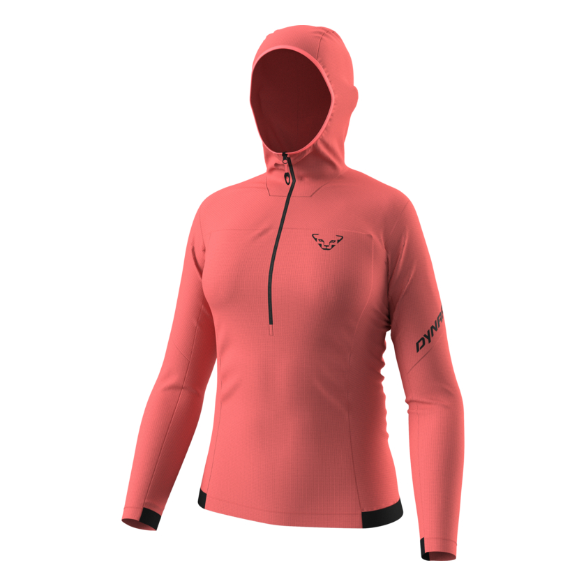 Mikina Dynafit Traverse Thermal Hooded 1/2 Zip Women
