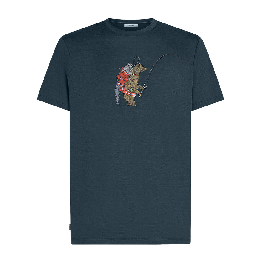 Tričko krátky rukáv Icebreaker Men's Merino 150 Tech Lite SS Tee Bear Catch