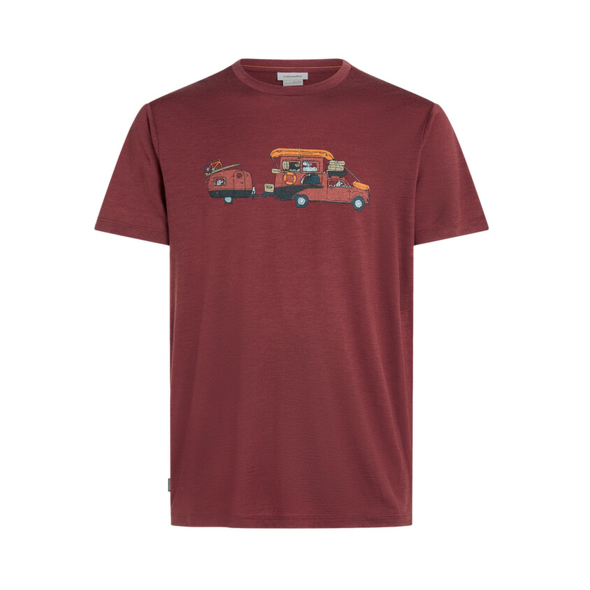 Tričko krátky rukáv Icebreaker Men's Merino 150 Tech Lite SS Tee Transportage