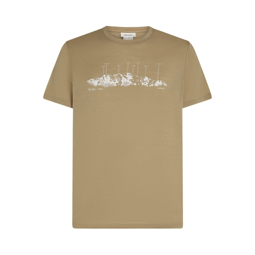 Tričko krátky rukáv Icebreaker Men Merino 150 Tech Lite SS Tee Massif