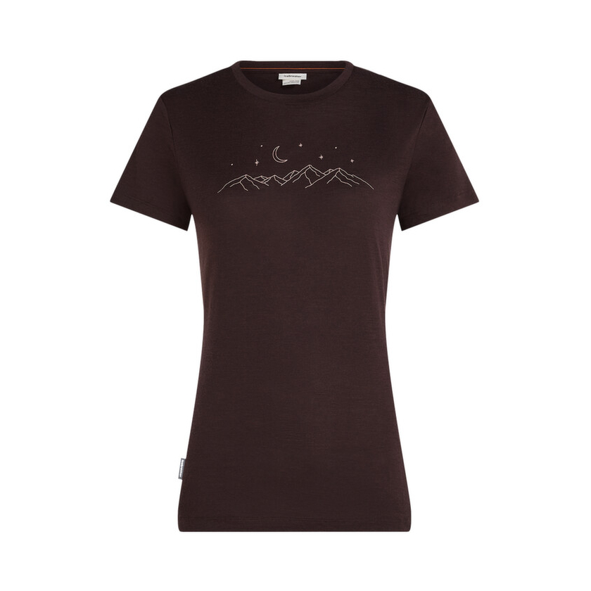 Tričko krátky rukáv Icebreaker Women's Merino 150 Tech Lite SS Tee Sparkling Sta