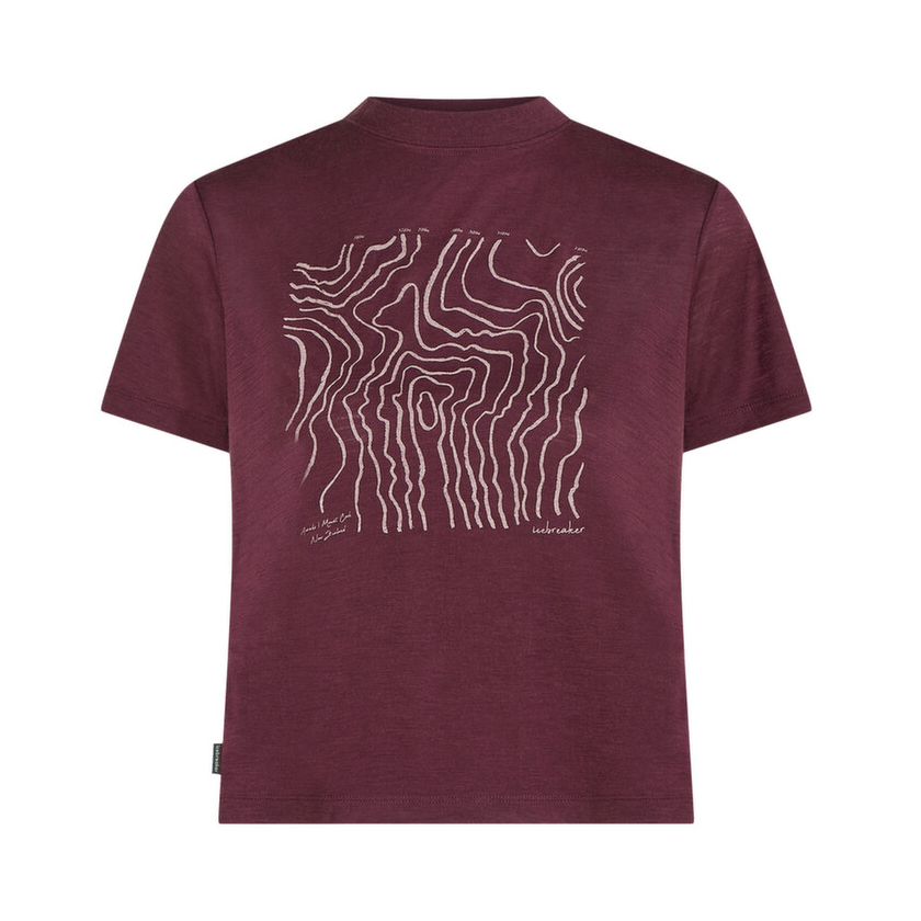 Tričko krátky rukáv Icebreaker Women 150 Tech Lite SS Crop T Gr8 Heig