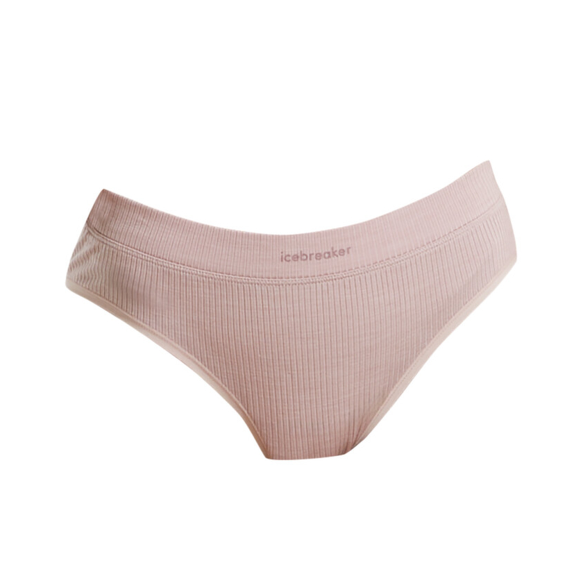 Nohavičky Icebreaker Women's Merino Rib Lotus Hipster