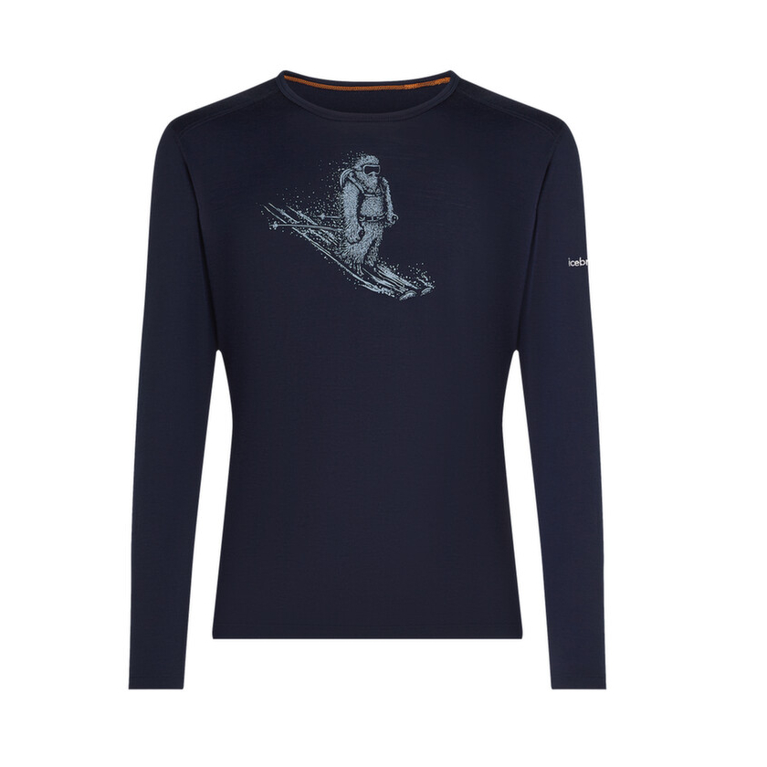 Tričko dlhý rukáv Icebreaker Men Merino 200 Oasis LS Crewe SkiingYeti