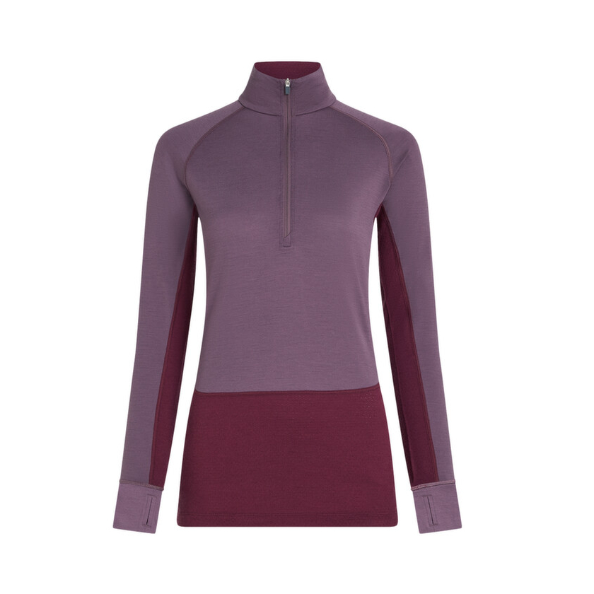 Tričko dlhý rukáv Icebreaker Women Merino 200 ZoneKnit LS Half Zip