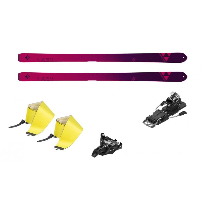 SET Fischer X-treme 82 W+VIAZANIE ATK Crest+PÁSY Fischer