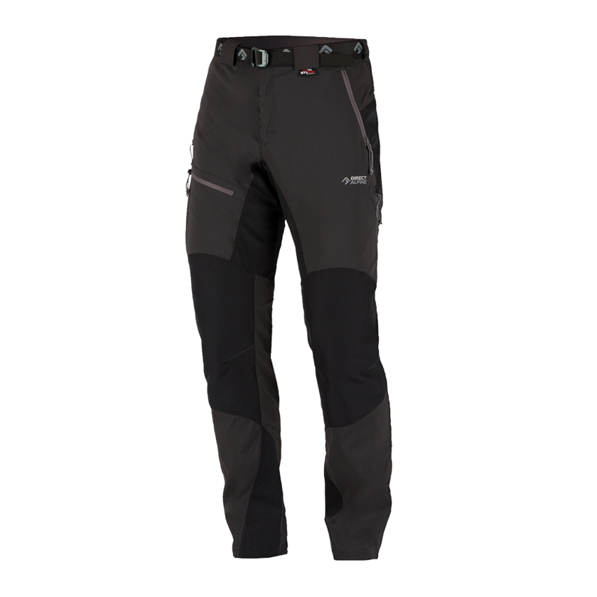 Nohavice Direct Alpine PATROL TECH 1.0 anthracite/black