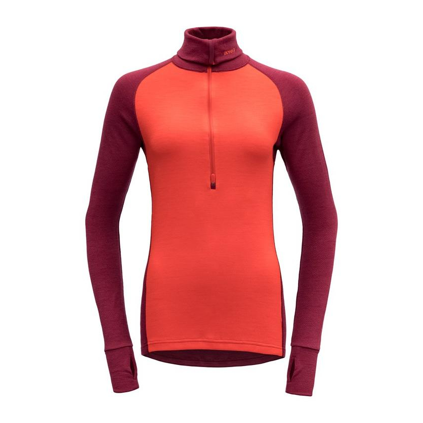 Tričko Devold EXPEDITION ZIP NECK WOMAN