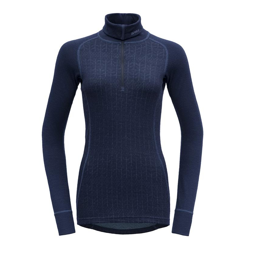 Tričko Devold Duo Active Zip Neck Women