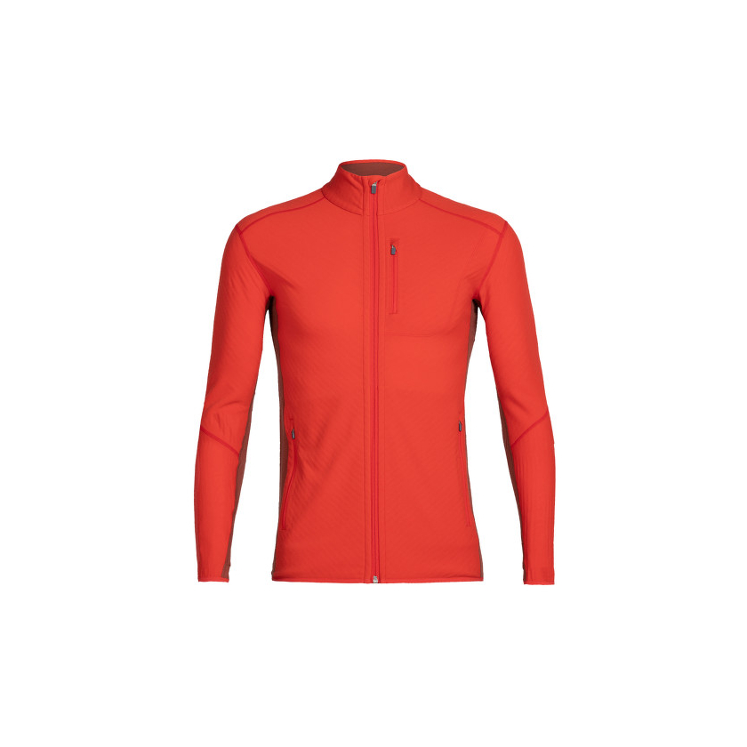 Mikina Icebreaker Mens Descender LS Zip
