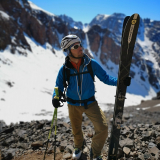 Pri výstupe na najvyšší vrch Maroka_Toubkal 4167mnm.